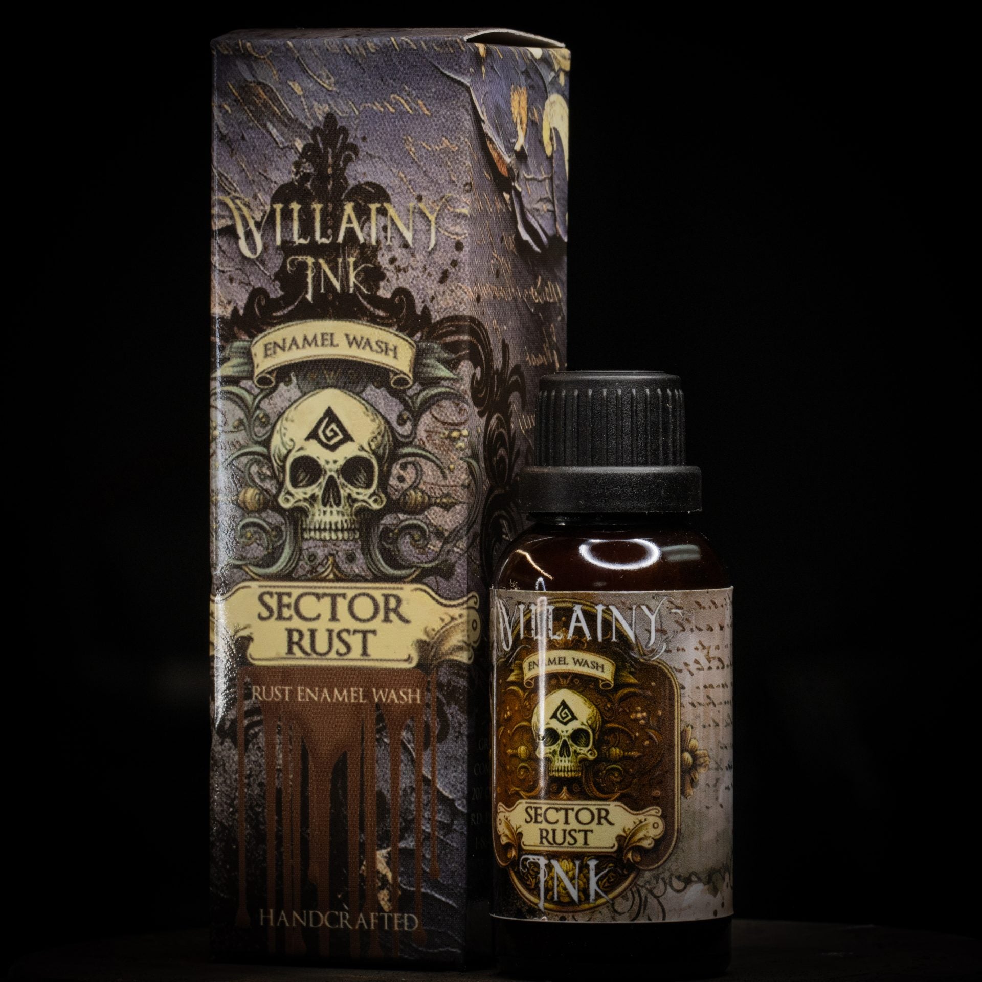 Villainy Inks: Sector Rust – Enamel Wash