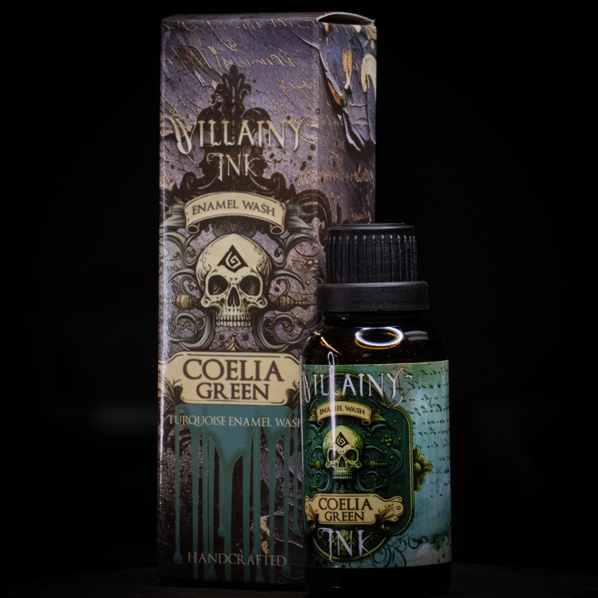 Villainy Inks: Coelia Green – Enamel Wash