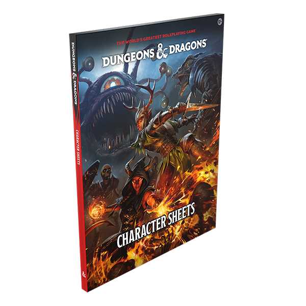 Dungeons & Dragons - Character Sheets 2024