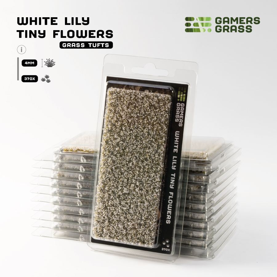 Tiny Flowers - White Lily