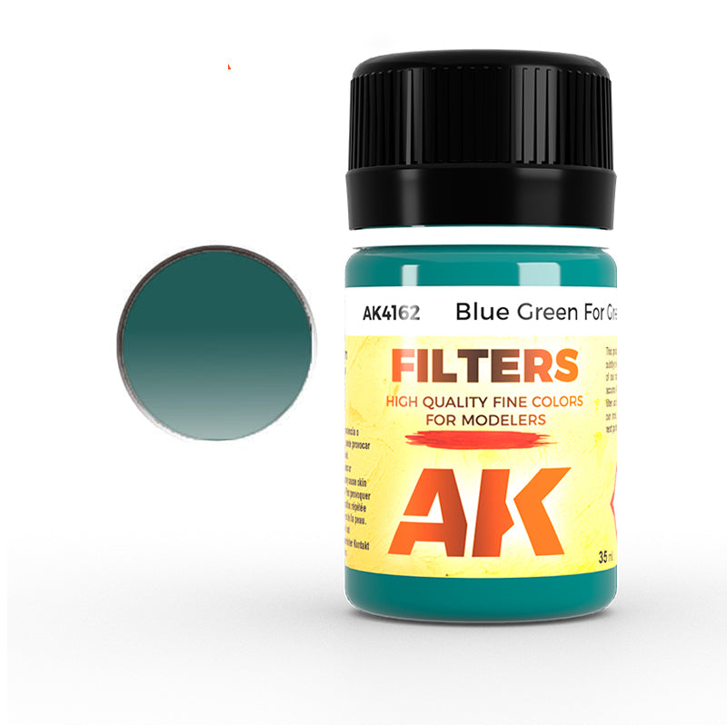 AK Interactive: Filters - Blue Green for Green Camo