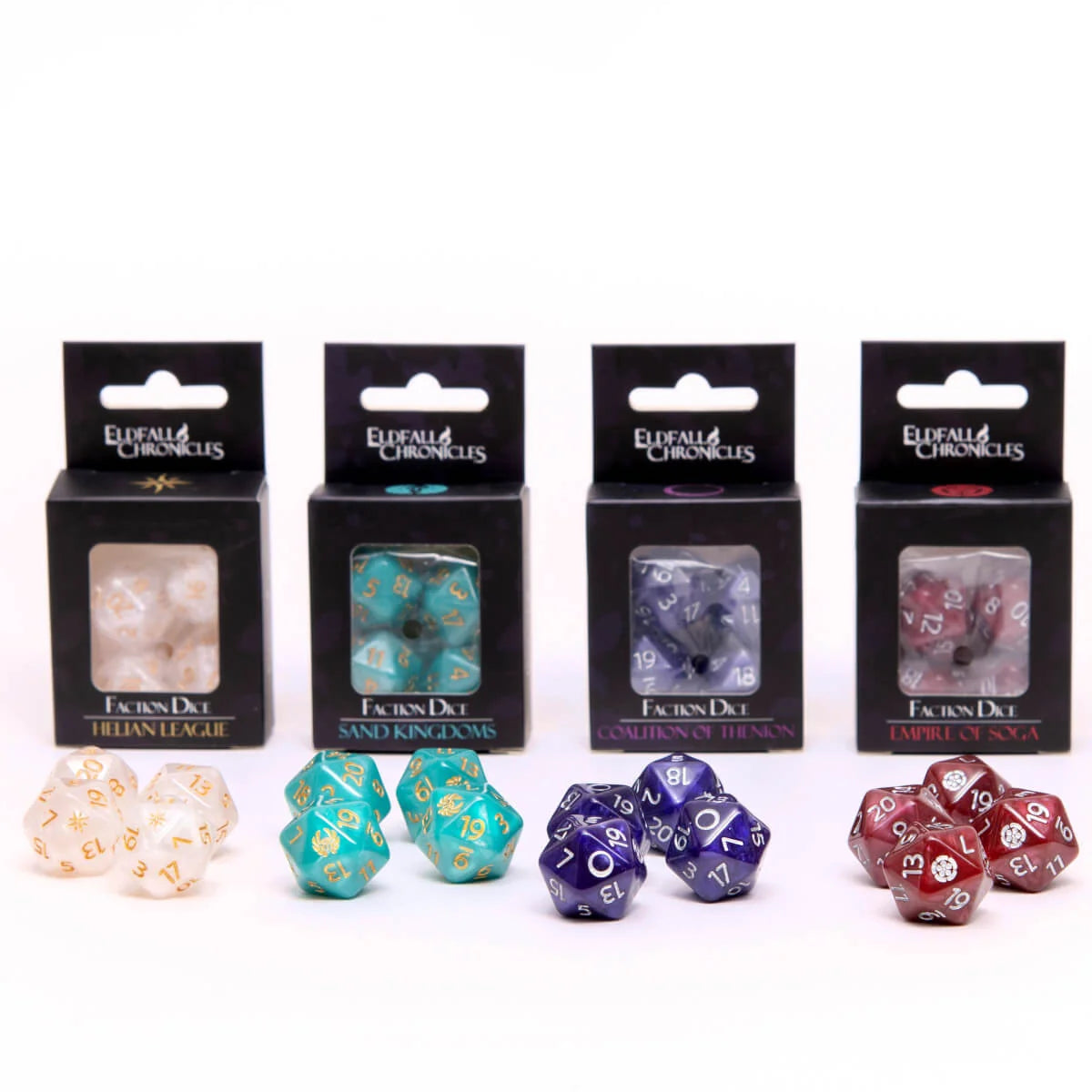 Eldfall Chronicles: Faction Dice - Sand Kingdoms