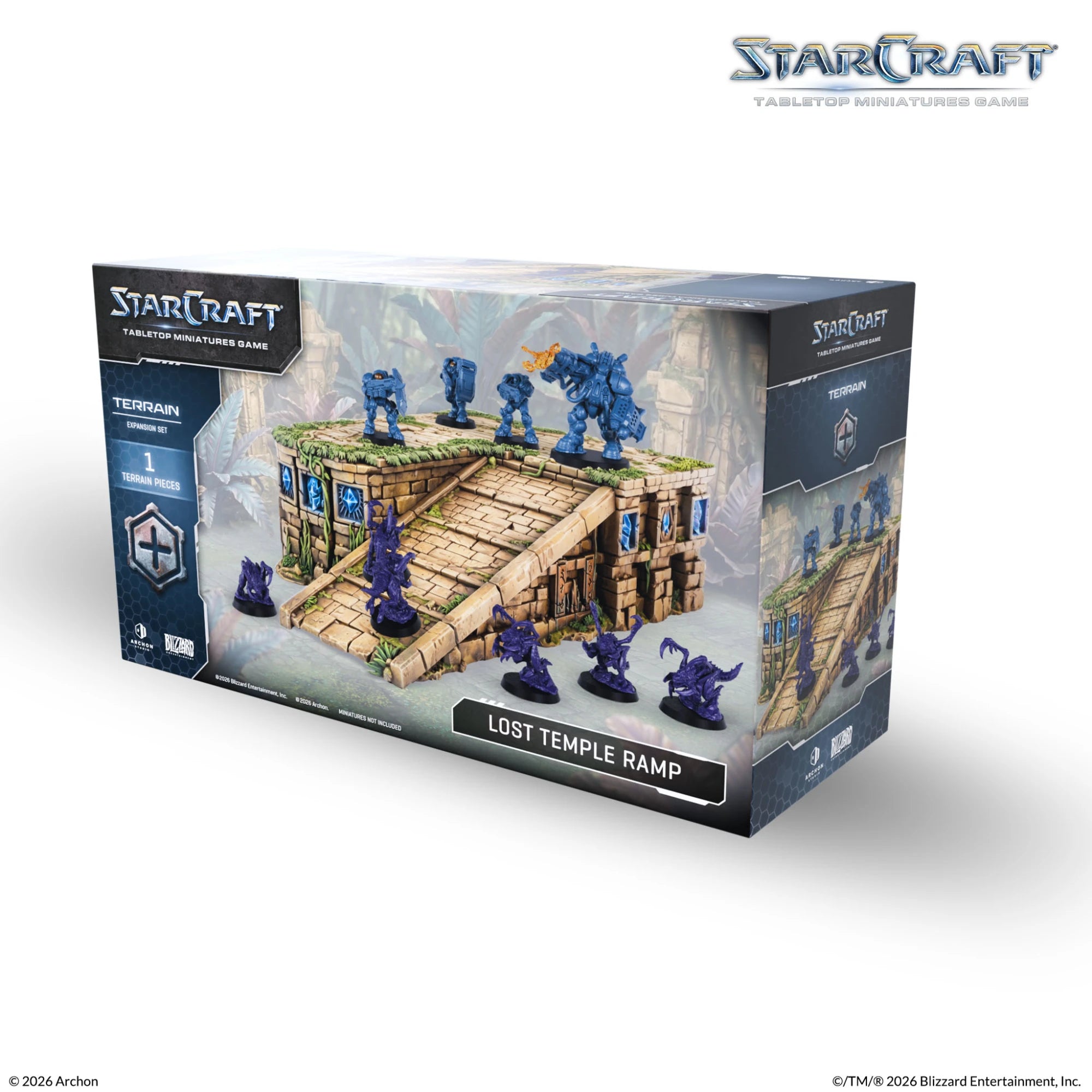 StarCraft: Lost Temple Ramp - Terrain Expansion Set
