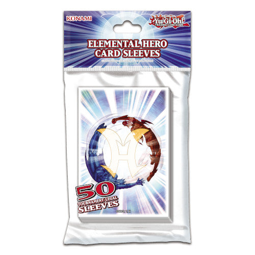 Yu-Gi-Oh! Elemental Hero Sleeves 50 Pack