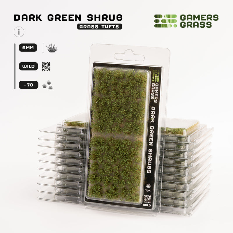 Dark Green Shrubs
