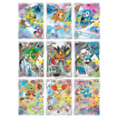 Pokemon TCG: Chinese 30th Celebration - Super Evolution Traditional Chinese Card Frame Keychain Set