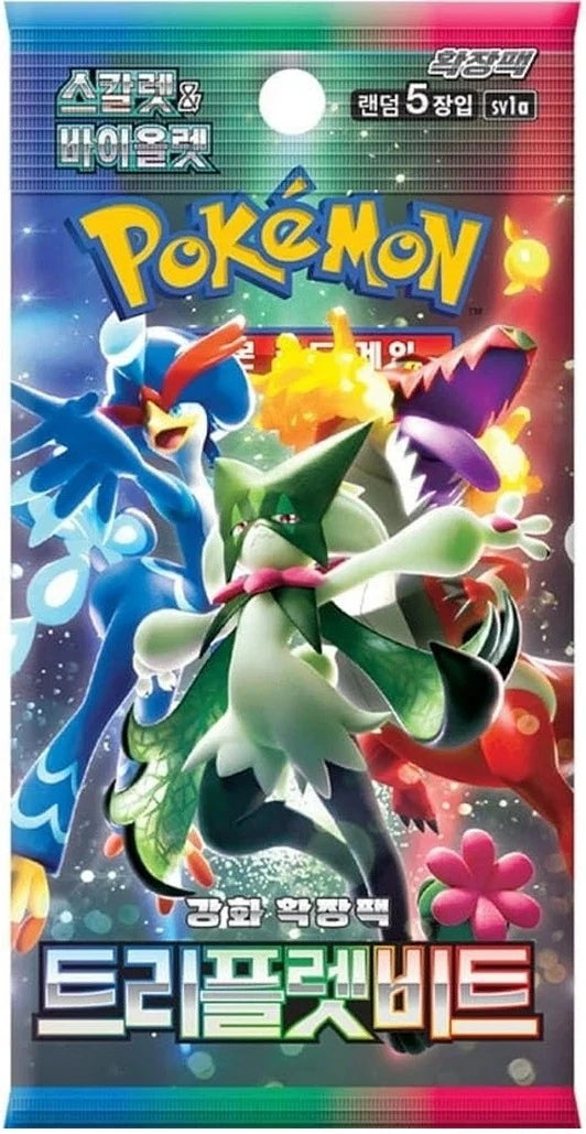 Pokémon TCG: Korean Triplet Beat Booster (sv1a) - Single Booster