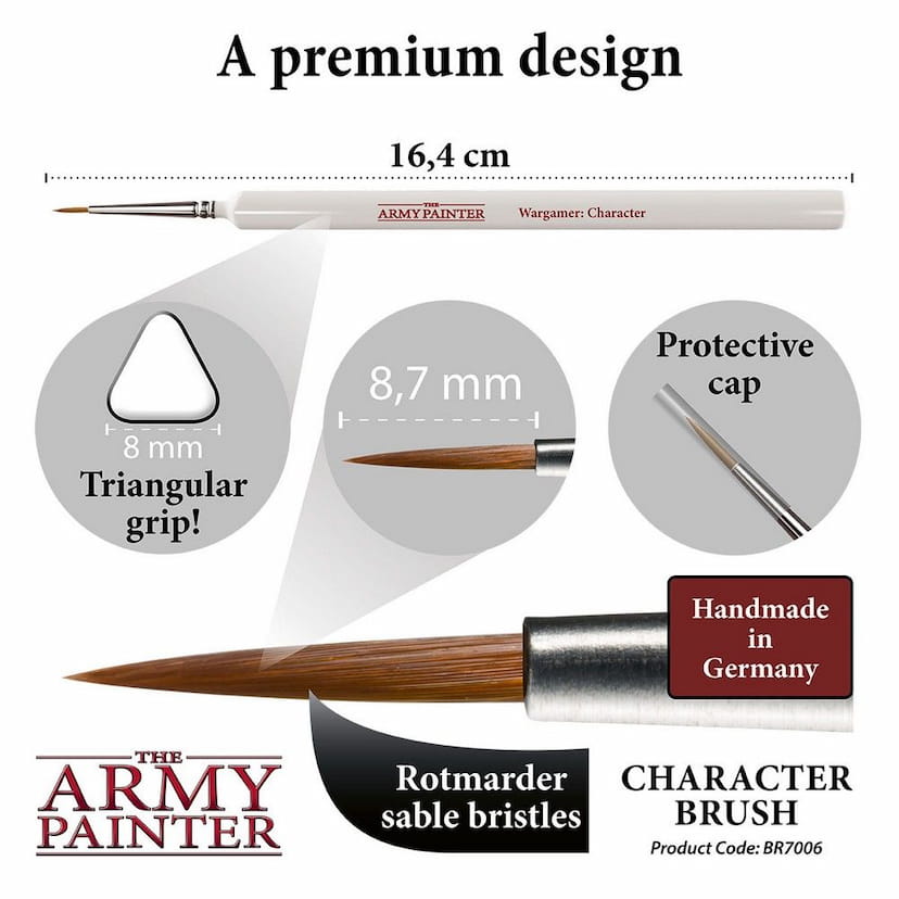 Wargamer: Character Brush - LAST CHANCE TO BUY!