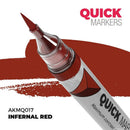 AK Interactive - Quick Markers: Infernal Red