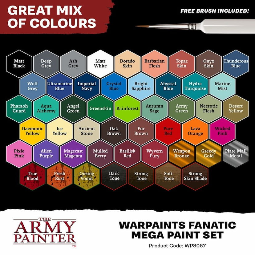 Warpaints Fanatic: Mega Paint Set