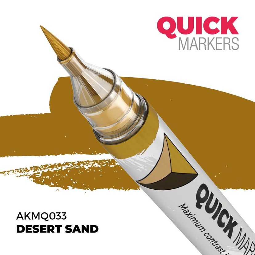 AK Interactive - Quick Markers: Desert Sand