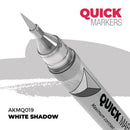 AK Interactive - Quick Markers: White Shadow