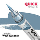 AK Interactive - Quick Markers: Wolf Blue Grey