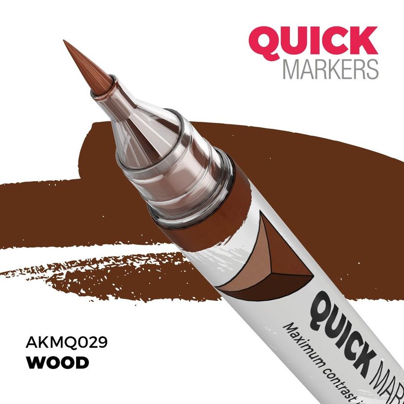 AK Interactive - Quick Markers: Wood