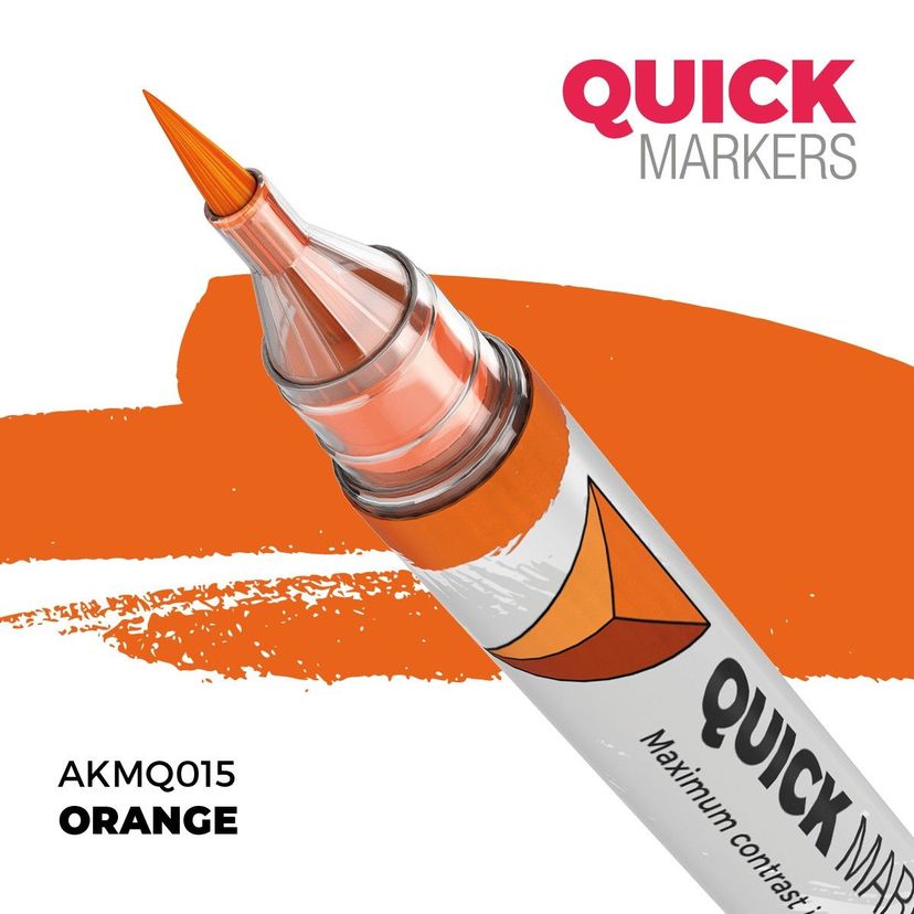 AK Interactive - Quick Markers: Orange