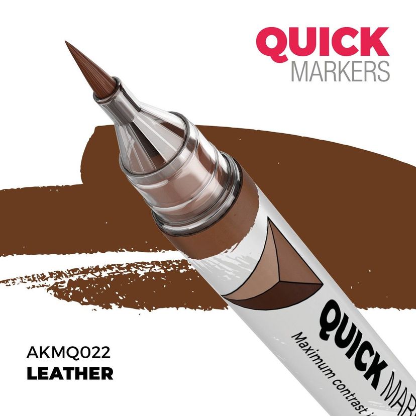 AK Interactive - Quick Markers: Leather