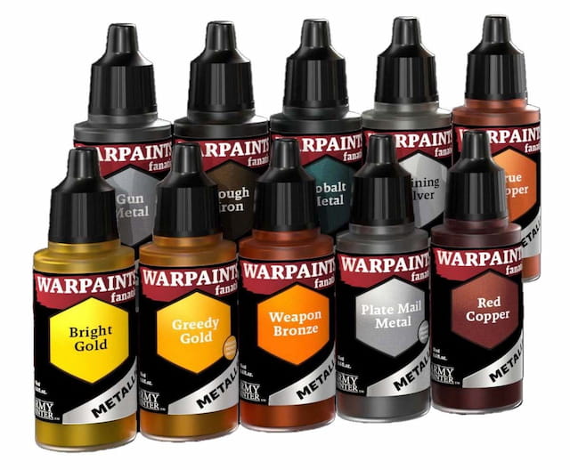 Warpaints Fanatic: Metallics Paint Set