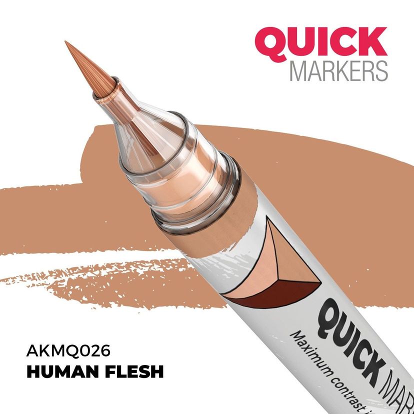 AK Interactive - Quick Markers: Human Flesh