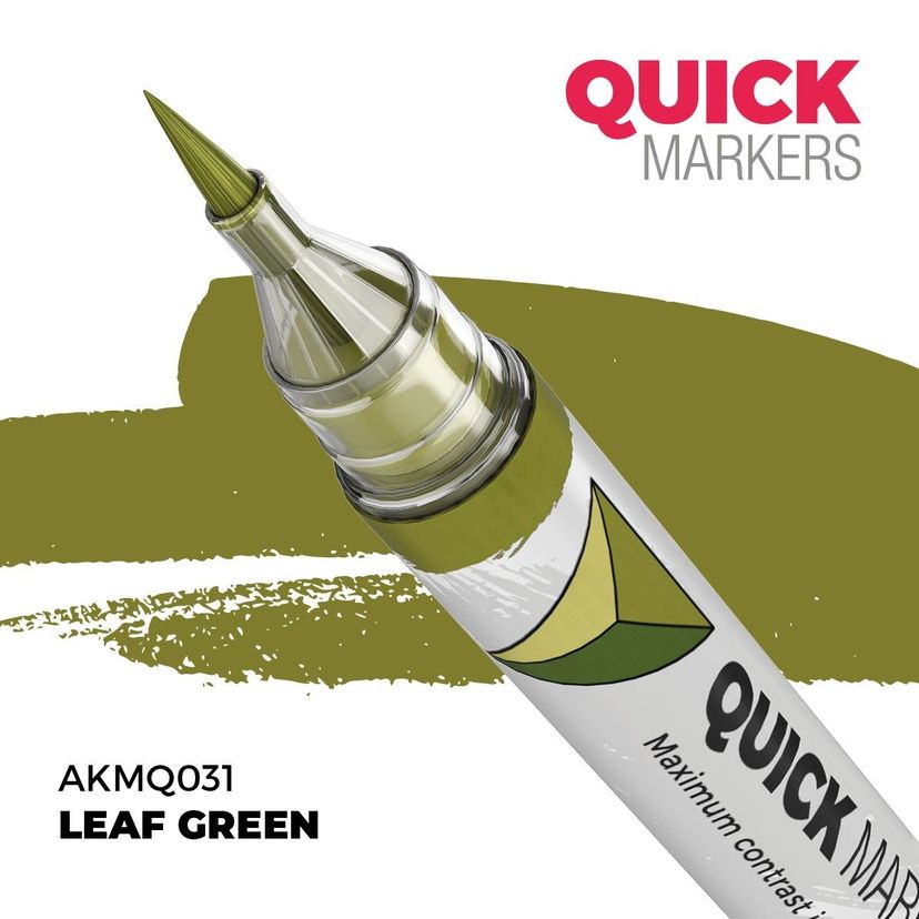 AK Interactive - Quick Markers: Leaf Green