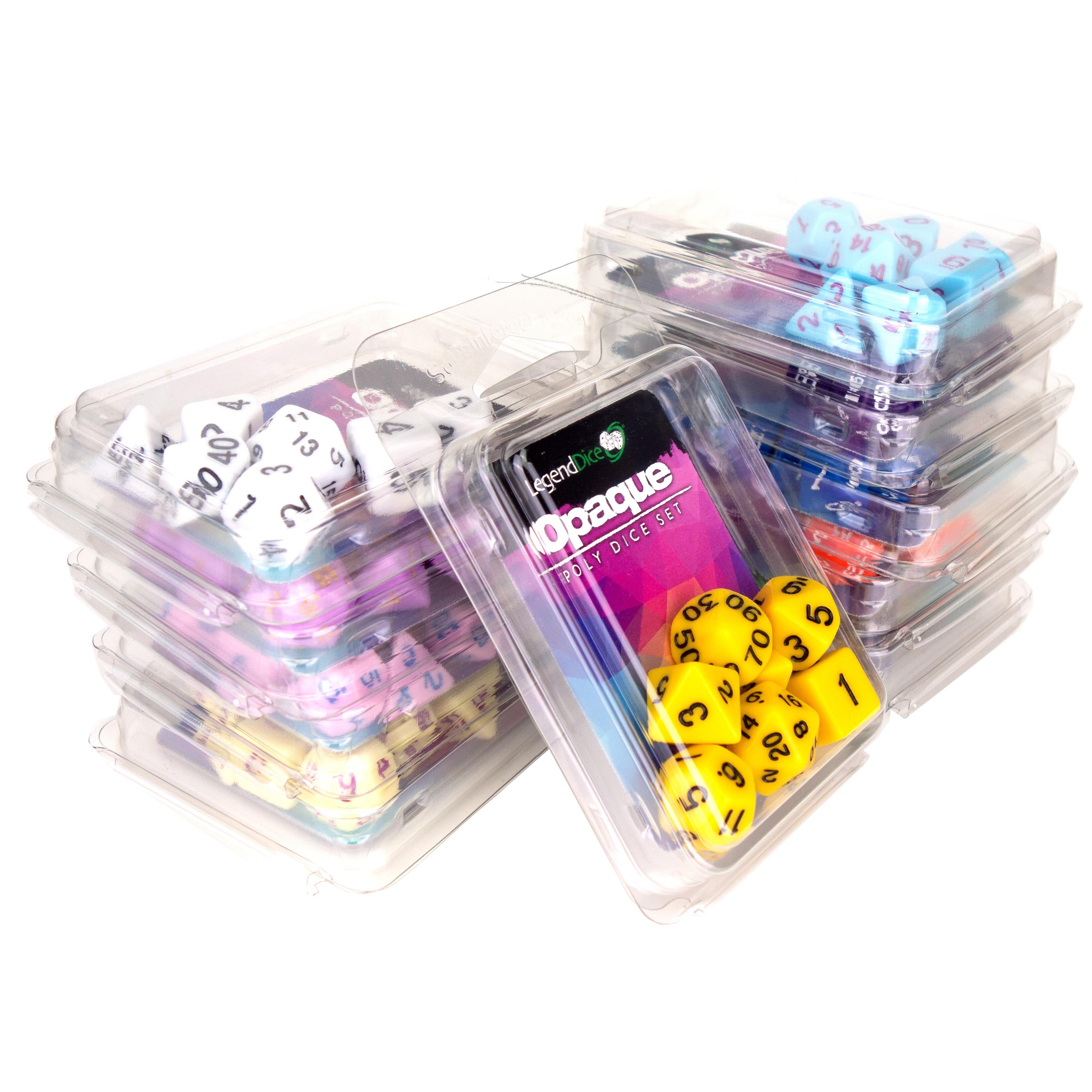 Legend Dice 16mm: Opaque Set