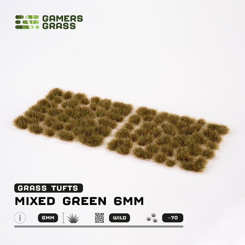 Mixed Green 6mm