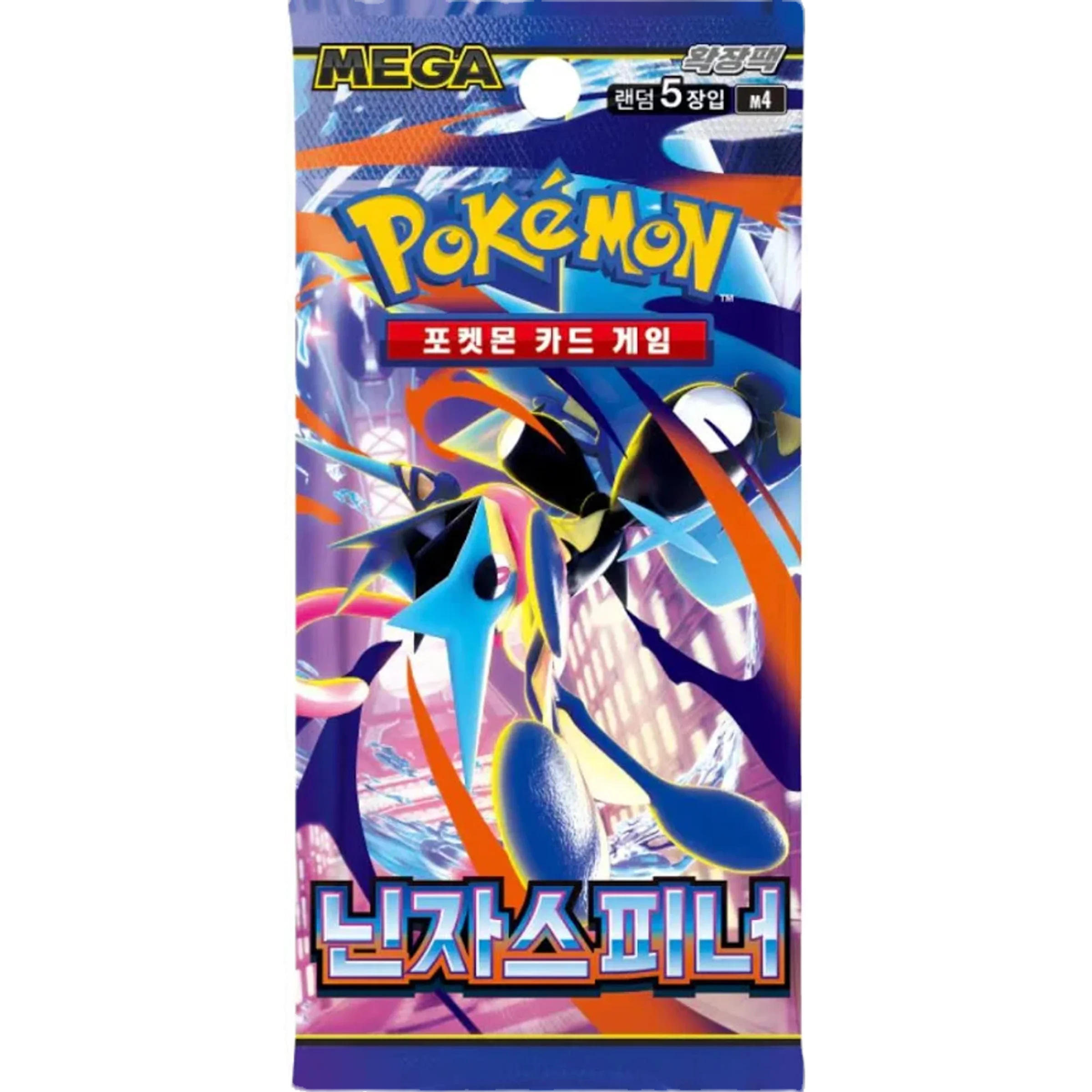 Pokémon TCG: Korean Ninja Spinner Booster (m4) - Single Booster