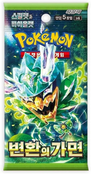 Pokémon TCG: Korean Mask of Change (sv6) - Single Booster