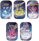 Paldean Fates Mini Tin - (Tinkatink / Smoliv / Finizen / Flamigo / Maushold)