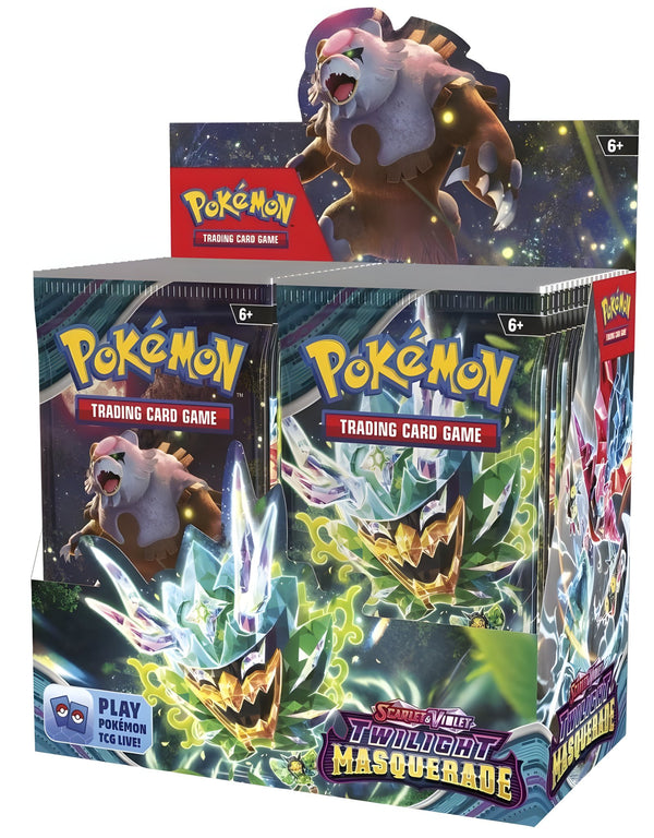 Pokemon Scarlet & Violet: Twilight Masquerade - Booster Box