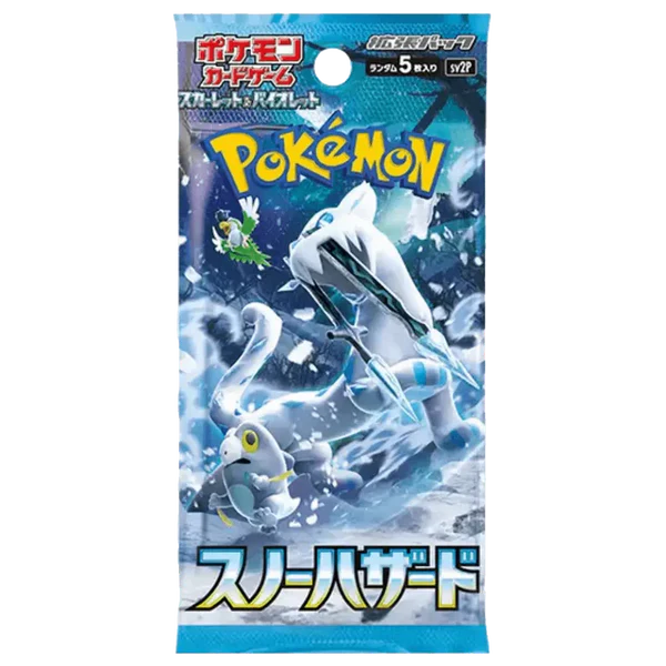 Pokemon TCG: Japanese Snow Hazard (sv2P) - Single Booster