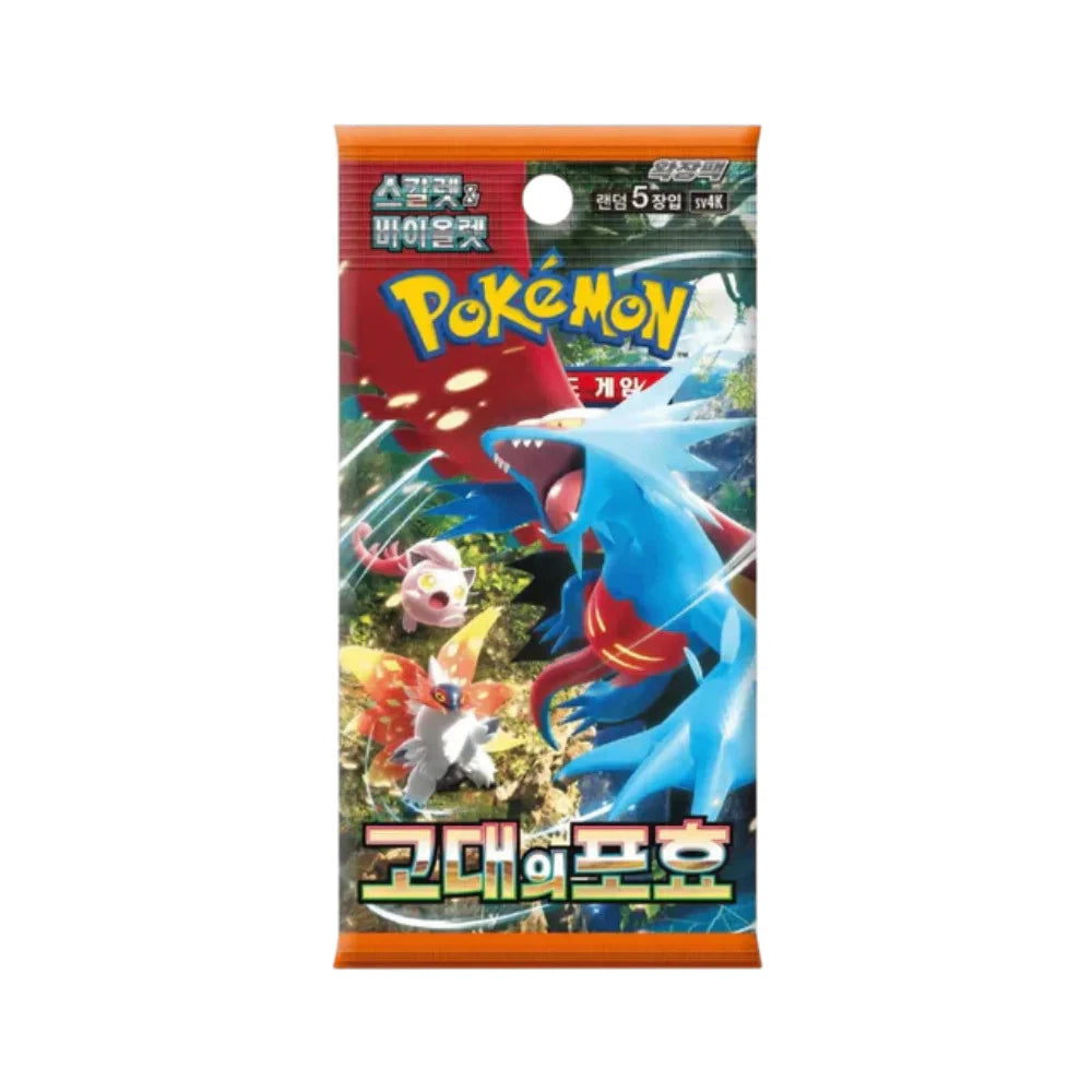 Pokémon TCG: Korean Ancient Roar (sv4K) - Single Booster