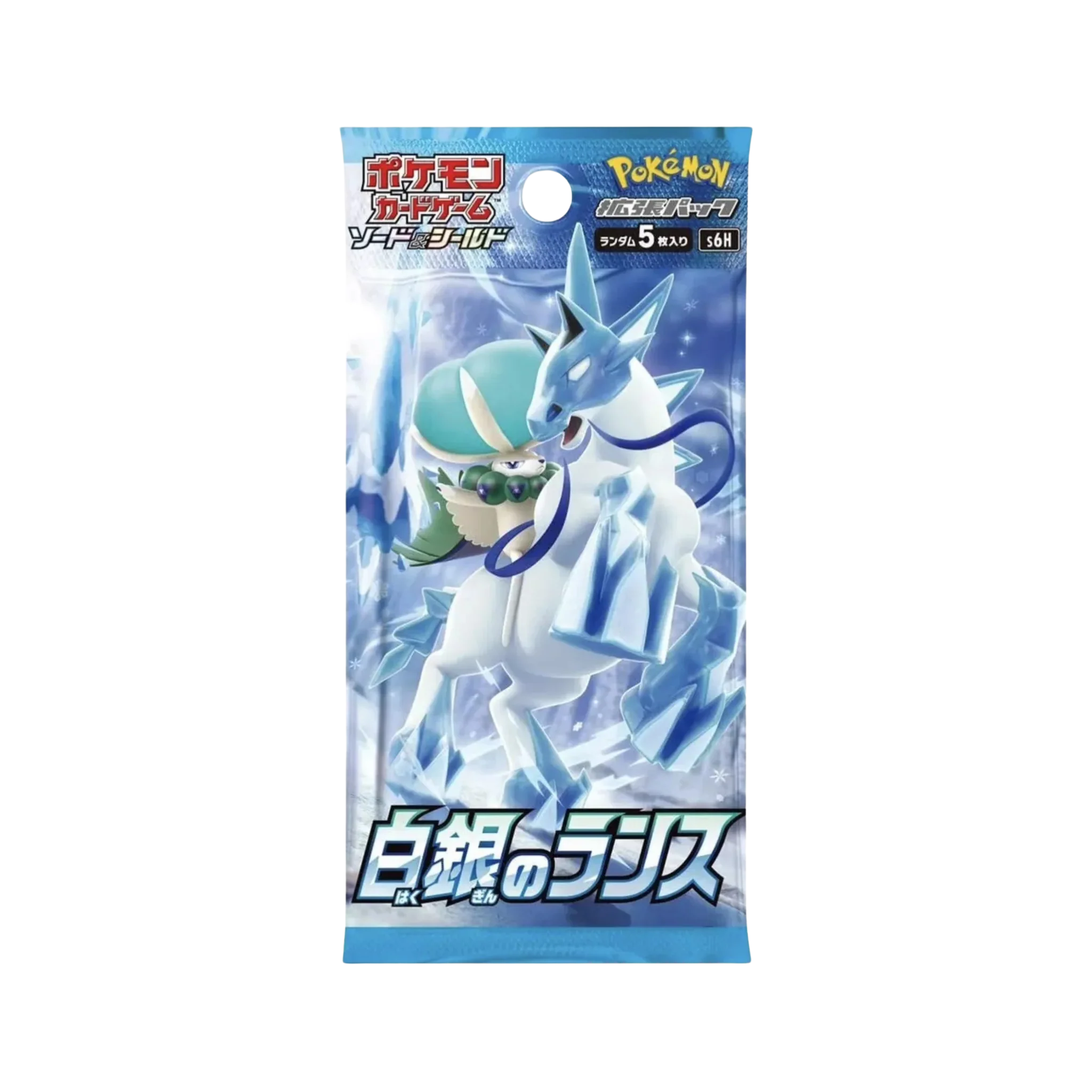Pokémon TCG: Korean Silver Lance Booster (s6H) - Single Booster