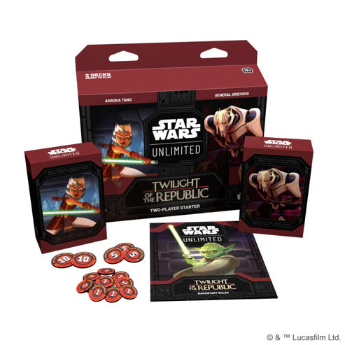 Star Wars Unlimited: - Twilight of the Republic Two Player Starter