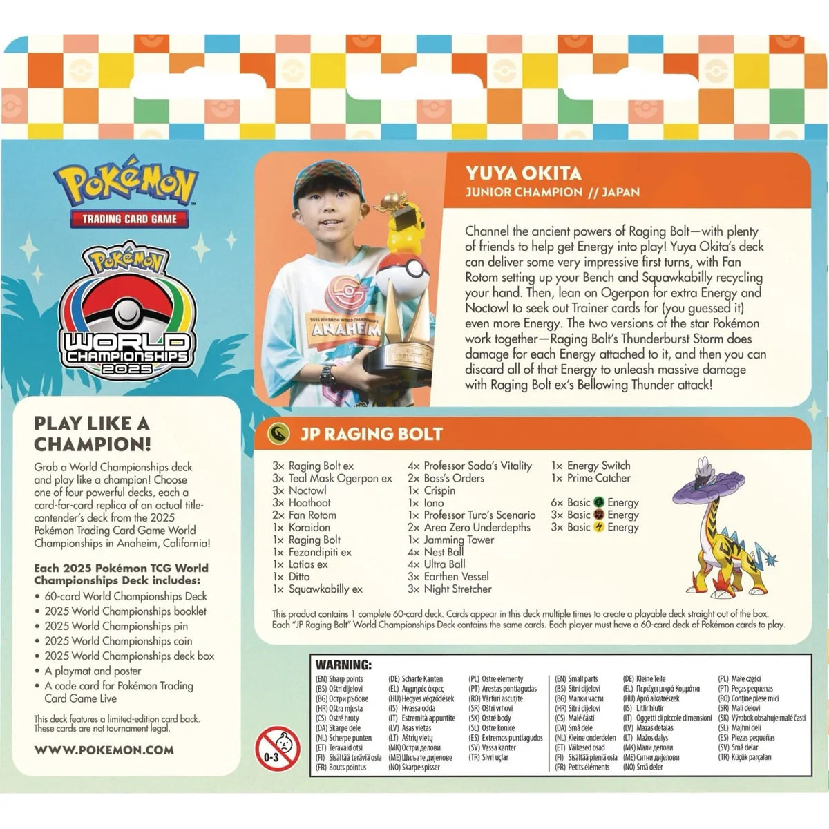 Pokemon TCG: 2025 World Championships Decks