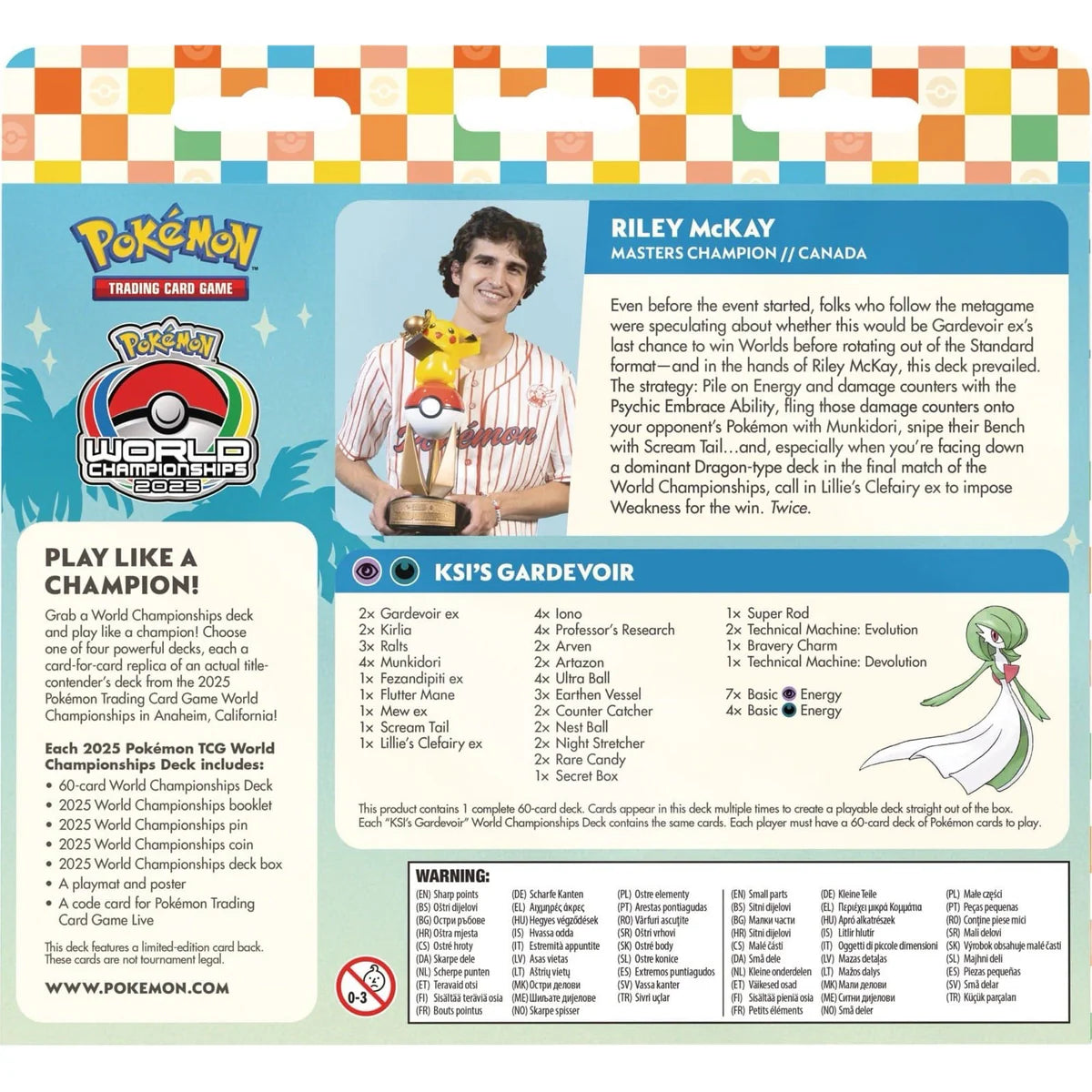 Pokemon TCG: 2025 World Championships Decks