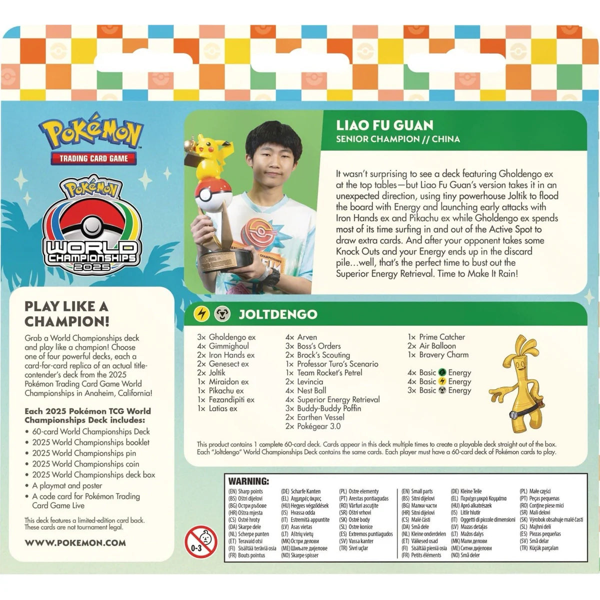 Pokemon TCG: 2025 World Championships Decks