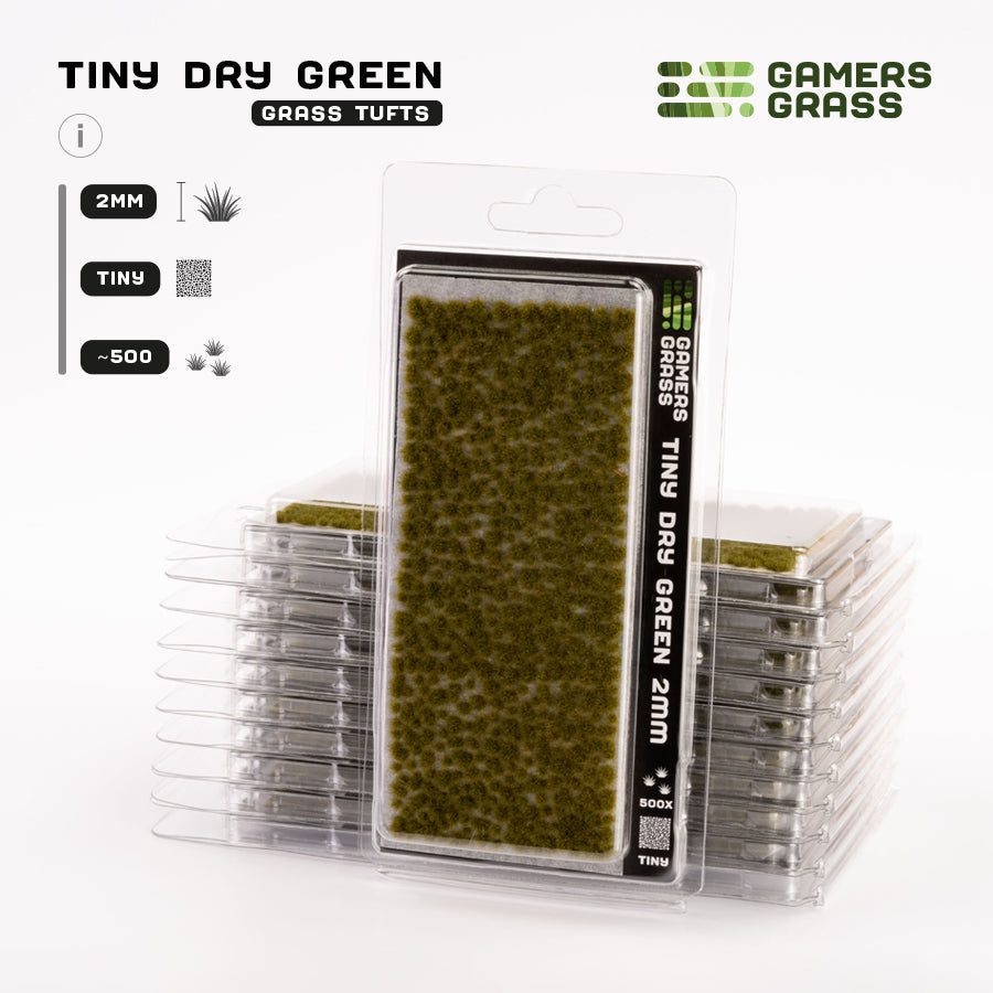 Tiny Tufts - Dry Green