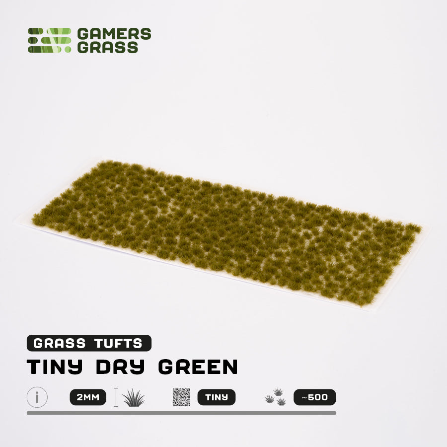 Tiny Tufts - Dry Green