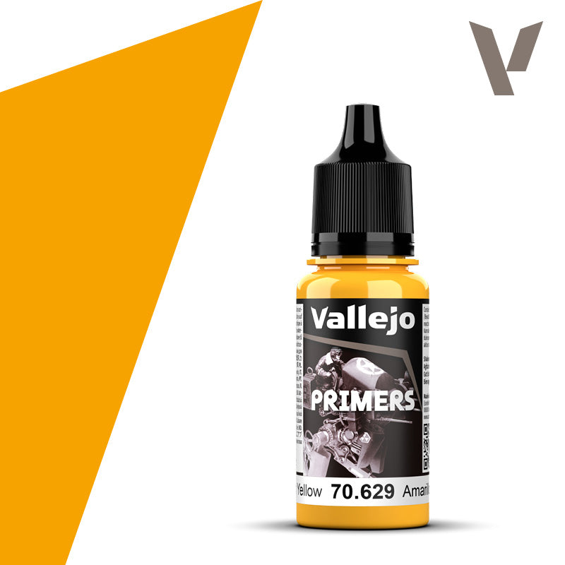 Vallejo Primers: Sun Yellow - 18ml