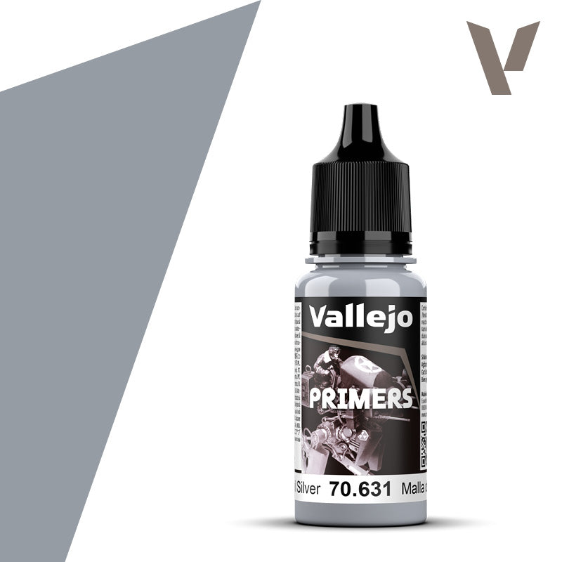 Vallejo Primers: Chainmail Silver - 18ml