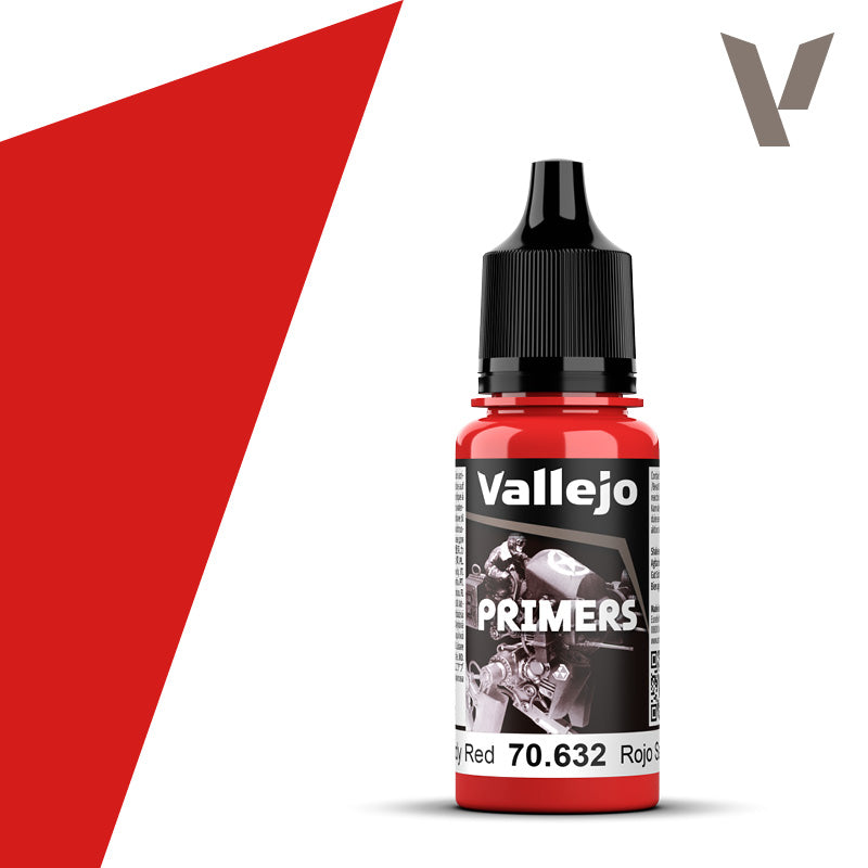 Vallejo Primers: Bloody Red - 18ml