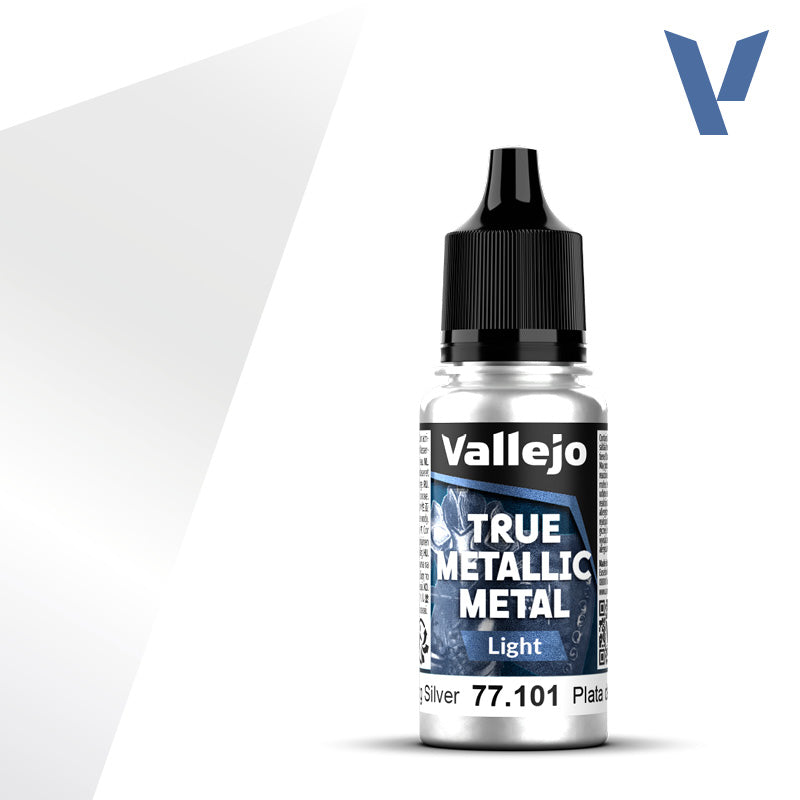 True Metallic Metal - Light: Sterling Silver