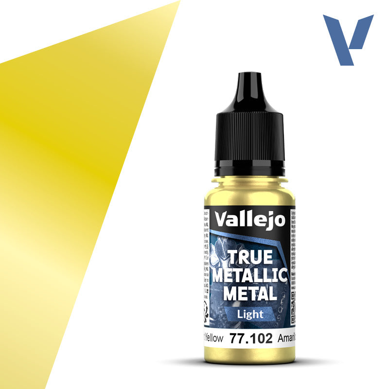 True Metallic Metal - Light: Radiant Yellow