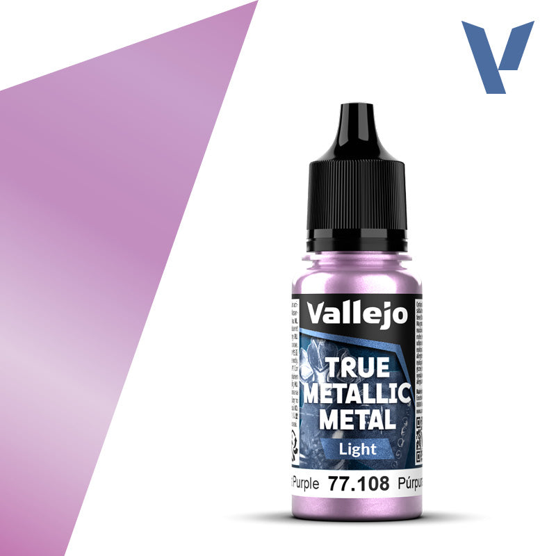True Metallic Metal - Light: Amethyst Purple