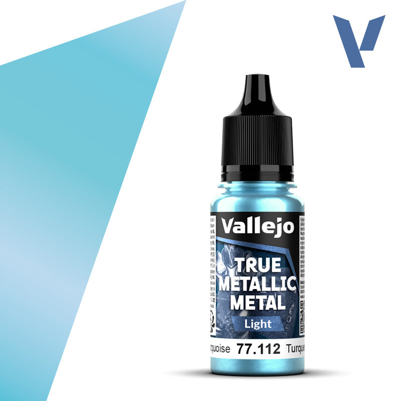True Metallic Metal - Light: Hydra Turquoise