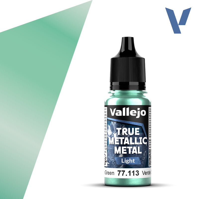 True Metallic Metal - Light: Beetle Green