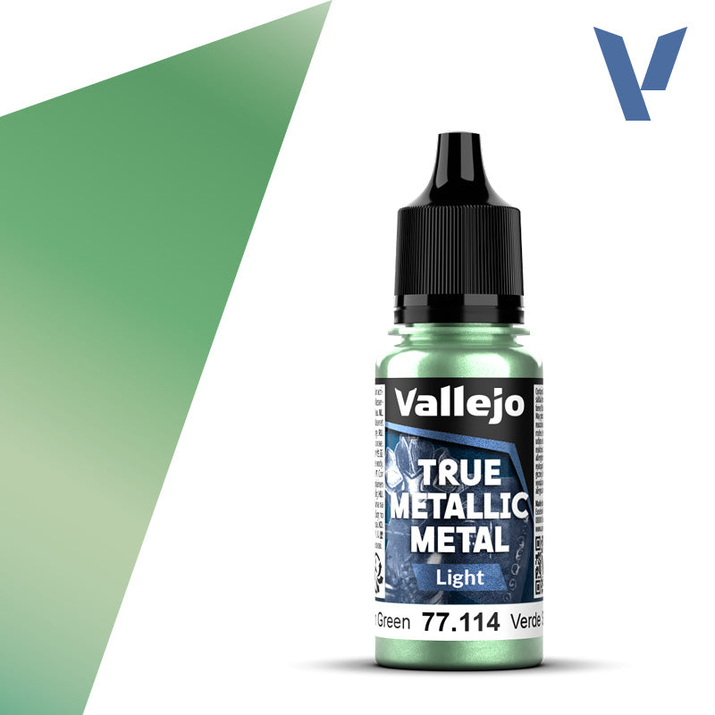 True Metallic Metal - Light: Dusken Green