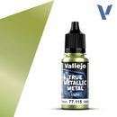 True Metallic Metal - Light: Amber Green