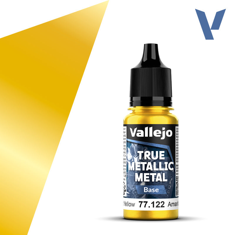True Metallic Metal - Base: Radiant Yellow