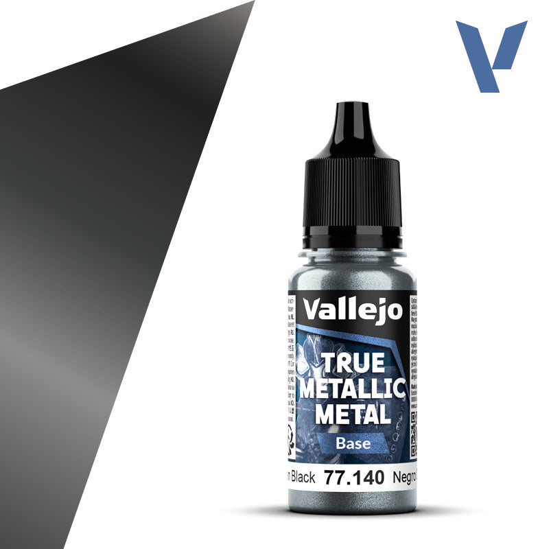 True Metallic Metal - Base: Obsidian Black